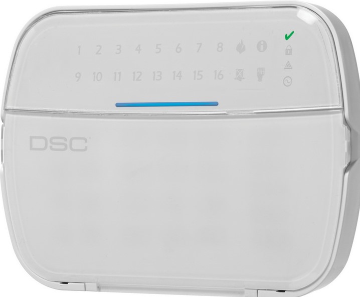 DSC Πληκτρολόγιο Συναγερμού 16 Ζωνών HS2LEDE1