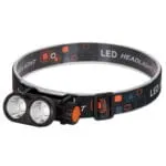 Φάκος Κεφαλής Επαναφορτιζόμενος 5 Watt 2500lm με 1 x 18650 Μπαταρία 34