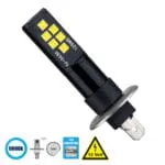 Λάμπα Αυτοκίνητου H1 2nd Can-Bus LED 12 SMD 3030 8W 1200lm 360° DC 12V