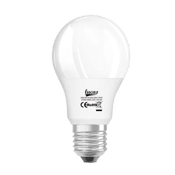 ΛΑΜΠΑ LED Ε27 11W ΑΧΛΑΔΙ A60 230V ΦΥΣΙΚΟ ΛΕΥΚΟ 4000K