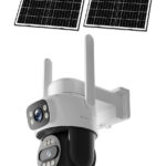 VSTARCAM smart ηλιακή κάμερα AG622DR, dual lens, 2MP, 4G, PTZ, SD, IP66