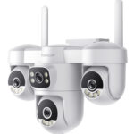 VSTARCAM smart κάμερα CS623FR, four-lens, 2MP, WiFi, PTZ, SD, IP66
