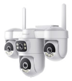 VSTARCAM smart κάμερα CS623FR, four-lens, 2MP, WiFi, PTZ, SD, IP66