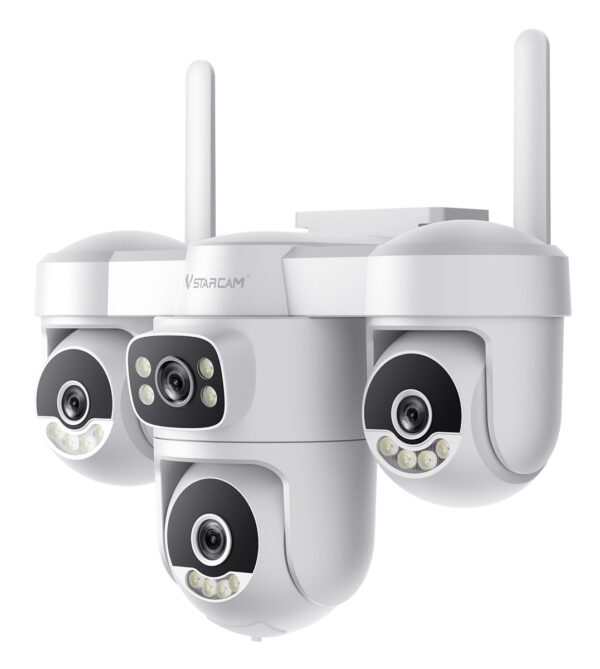 VSTARCAM smart κάμερα CS623FR, four-lens, 2MP, WiFi, PTZ, SD, IP66