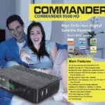 Αποκωδικοποιητής Δορυφορικός Commander 9500 HD