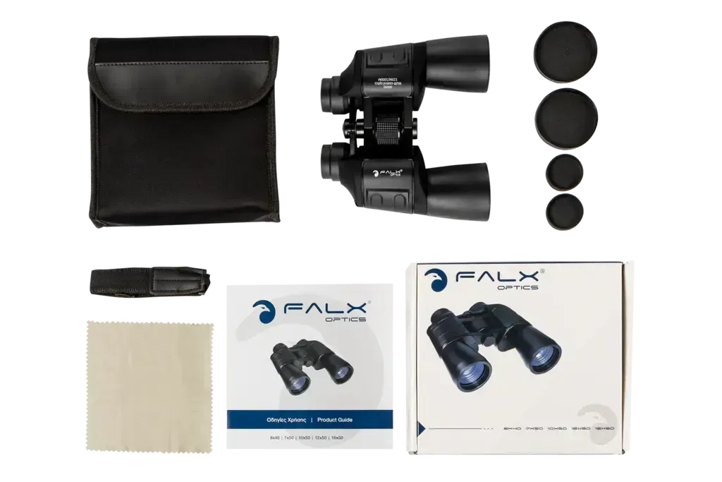 ΚΙΑΛΙΑ FALX Optics 10x50mm, Black