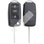 Κέλυφος Κλειδιού VAG HU66 3Κ FLIP Silca