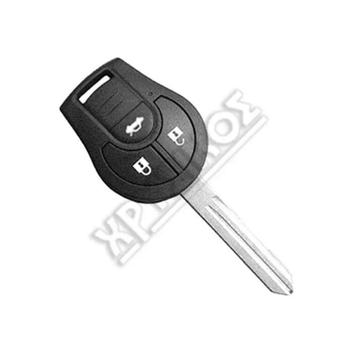 Κέλυφος Κλειδιού Nissan 3 Κουμπιά Silca