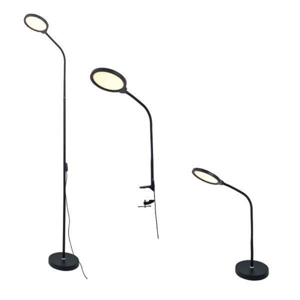 ΦΩΤΙΣΤΙΚΟ ΓΡΑΦΕΙΟΥ LED μονόφωτο ABS+ΑΛΟΥΜΙΝΙΟ DIMMABLE 32Χ40Χ7 STEFAN