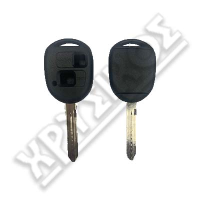Κέλυφος Κλειδιού Toyota 2 Κουμπιά TOY47 δεν σπάει εύκολα