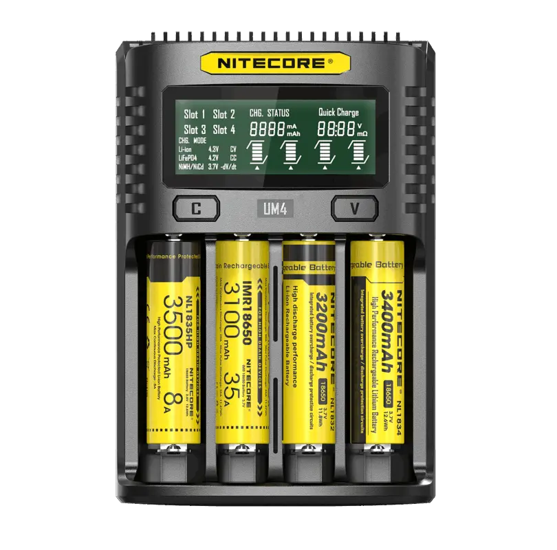 Φορτιστής Μπαταριών Nitecore UM4