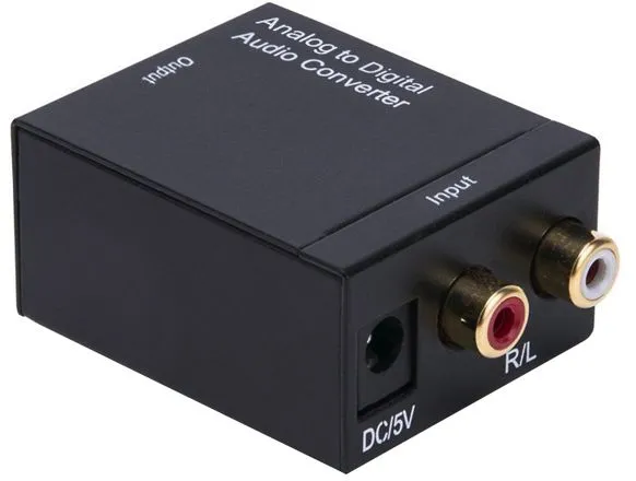 Μετατροπέας ΑΝΑΛΟΓΙΚΟ RCA ΣΕ ΨΗΦΙΑΚΟ OPTICAL CONVERTER OPTICAL Coaxial
