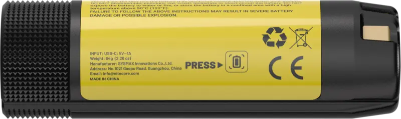 ΜΠΑΤΑΡΙΑ NITECORE WLB40 , 4000ma Work Li-on, for NWH20 - Image 3