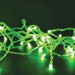 Χριστουγεννιάτικα 180LED ΛΑΜΠ ΣΕ ΣΕΙΡΑ 5cm ΠΡΑΣΙΝΑ ΑΝΤΑΠΤ 31VDC &