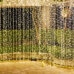 Χριστουγεννιάτικα 360 LED Θερμό 2μ x 200εκ Κουρτίνα Πράσ. Καλ