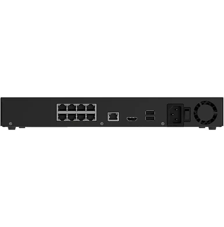 Ajax Καταγραφικό NVR 8 Καναλιών Μαύρο NVR H2D8PAC (8ch)