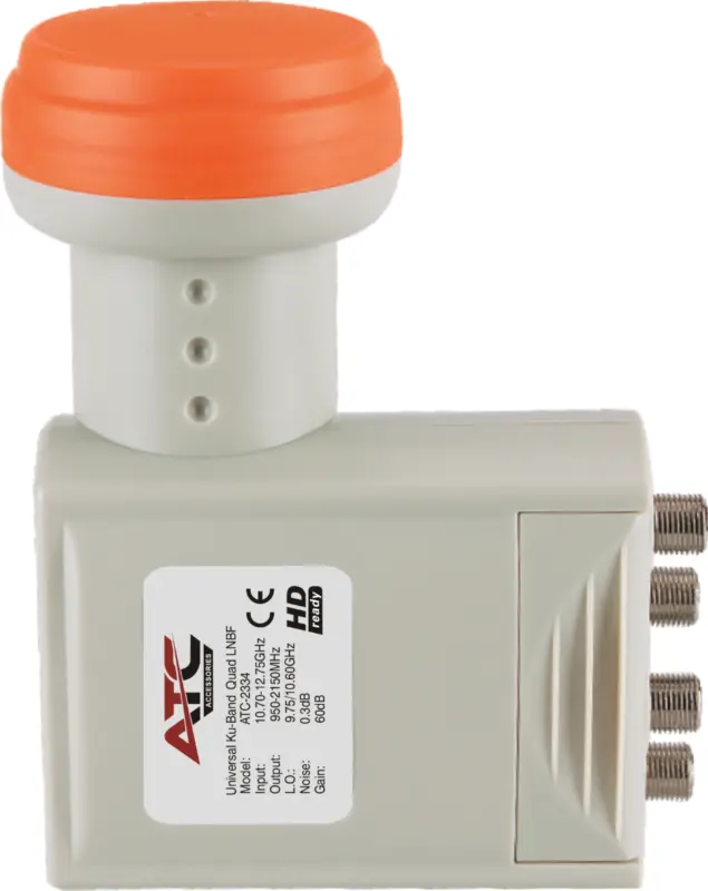 LNB QUAD (για 4 Δέκτες) ATC-2334