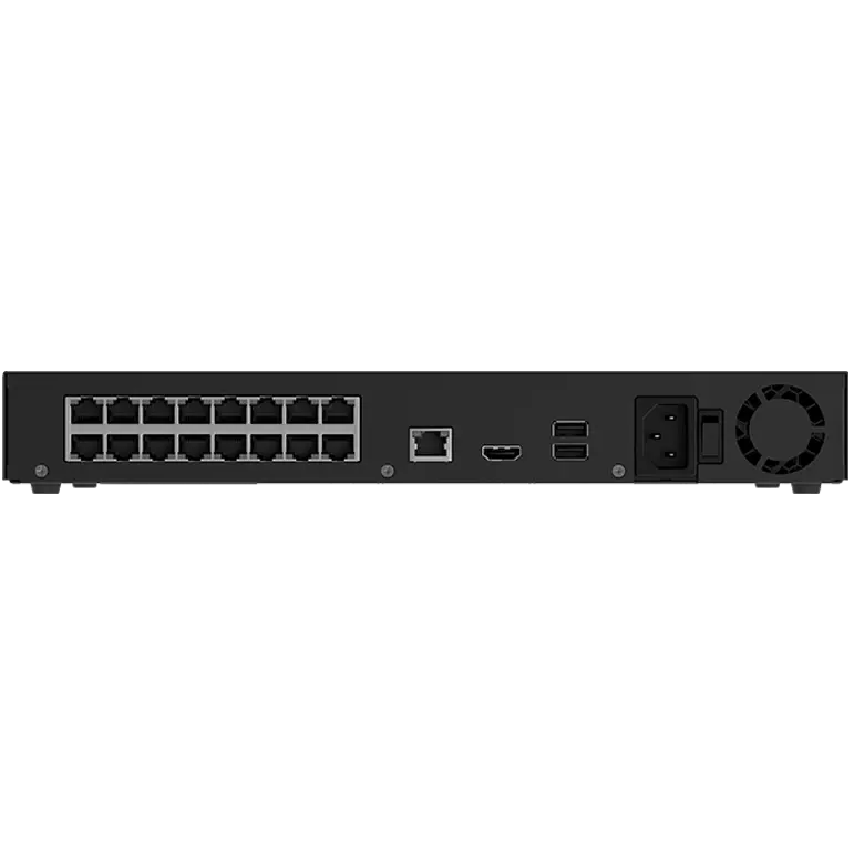 Ajax Καταγραφικό NVR 16 Καναλιών Μαύρο NVR H2D16PAC (16ch)