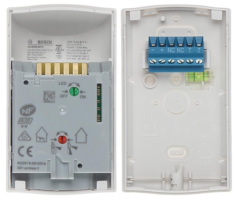 Bosch Ανιχνευτής Κίνησης Pet Friendly ISC-BPR2-WP12 (PET)