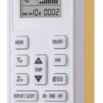 SMASOON K-8008E Universal Τηλεχειριστήριο Κλιματισμού Κίτρινο