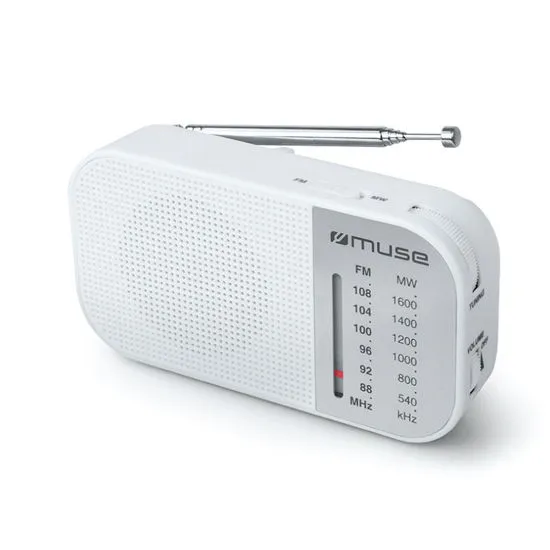 Ραδιοφωνο Φορητο Μπαταρίας Αναλογικό M-025RW Muse