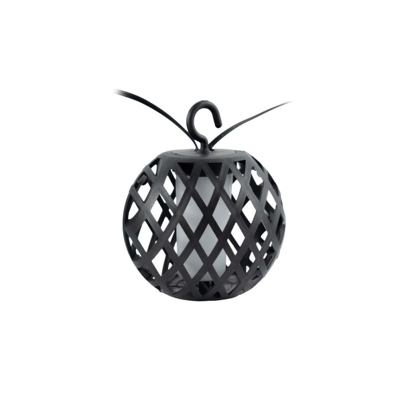 Modee Lighting LED Ηλιακή Γιρλάντα με Εφέ Φλόγας