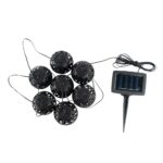 Modee Lighting LED Ηλιακή Γιρλάντα με Εφέ Φλόγας