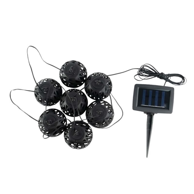 Modee Lighting LED Ηλιακή Γιρλάντα με Εφέ Φλόγας
