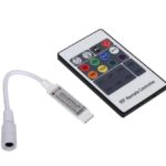 Τηλεχειριστήριο Ασύρματο RGB LED RF Mini 5V-24V 12A