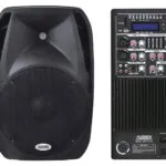 ΗΧΕΙΟ ΦΟΡΗΤΟ ΕΝΕΡΓΟ 200W/400W 15" XLR , καρφί 6.3mm USB SD FM BLUETOOTH SM-10115A