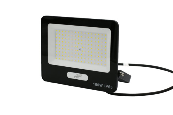 ΠΡΟΒΟΛΕΑΣ LED-SMD 100W 12/24VDC 4000K IP65 MAYΡΟ