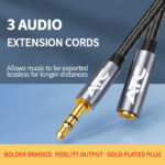 HQ 3.5mm M / F Cable 1.5m