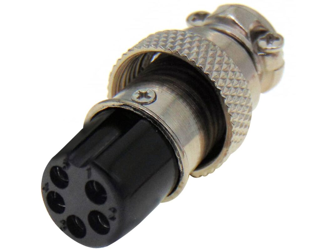 CONNECTOR ΜΙΚΡΟΦΩΝΟΥ ΚΑΛΩΔΙΟΥ 5P ΘΗΛΥΚΟ LZ307 GX16-05 WAN