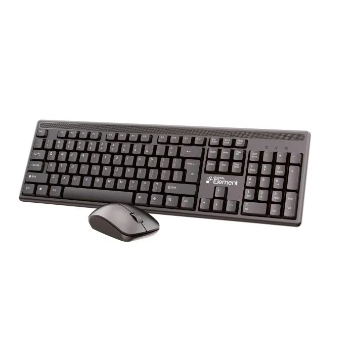 Ασύρματο Πληκτρολόγιο και Ποντίκι Element KB-255WMS v2.0 Element