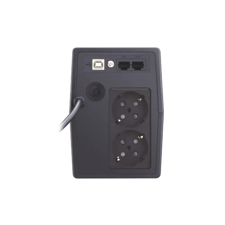 UPS Line Interactive 850VA 2 x Schuko με οθόνη POWER ON VLD-850