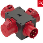 ADAPTOR ΒΙΟΜΗΧΑΝΙΚΟ ΑΡΣΕΝΙΚΟ 4P 16Α ΣΕ 3 ΘΗΛΥΚΑ 4P 16A IP44 9430311 PCE