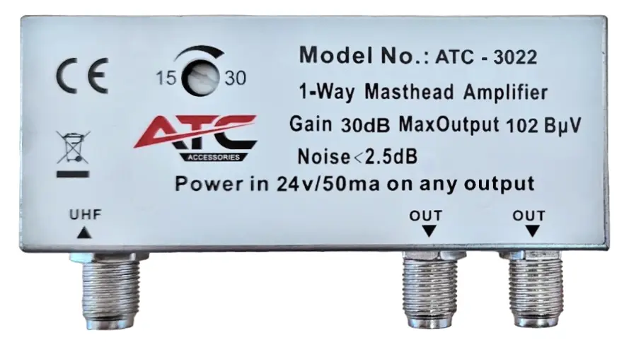 Ενισχυτής Ιστού 30dB 3022 5G LTE700 2 Εξόδων
