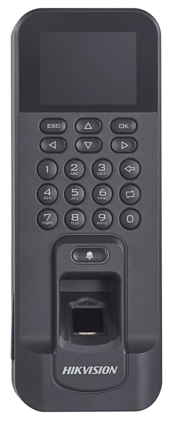 Καρταναγνώστης Access Control με Δακτυλικό Αποτύπωμα Hikvision DS-K1T804AMF