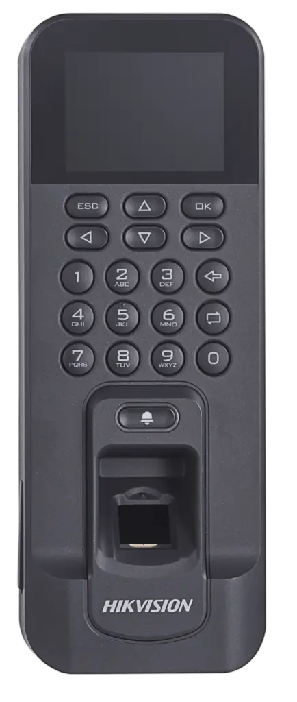 116015ae-90b9-47f3-bd7d-4d0a184d3d38 Καρταναγνώστης Access Control με Δακτυλικό Αποτύπωμα Hikvision DS-K1T804AMF - Image 1