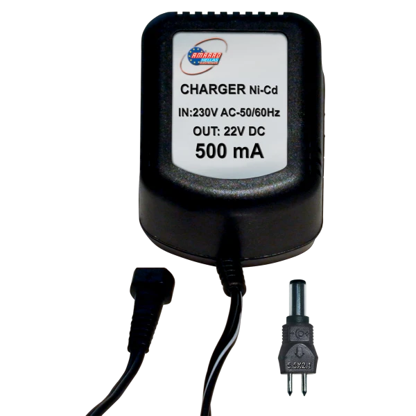 ΦΟΡΤΙΣΤΗΣ ΜΠΑΤΑΡΙΩΝ 22V-500mA Ni-Cd 22V DC 500mA