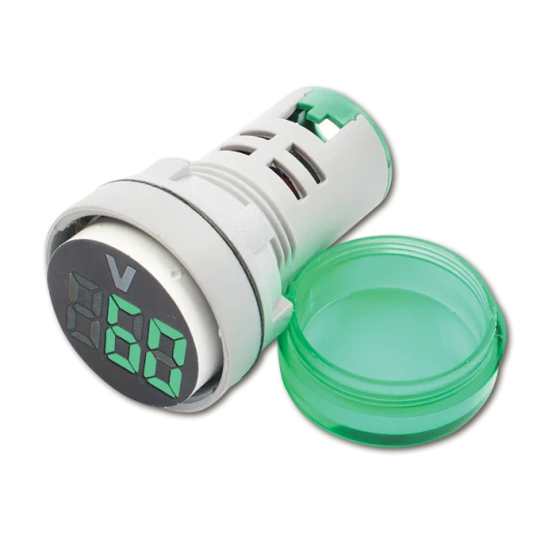 Βολομέτρη Ψηφιακό 5-60V DC Χρώμα Πράσινο VM-5-60VDC Green