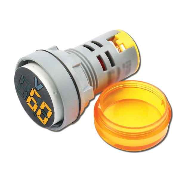 Βολομέτρη Ψηφιακό 5-60V DC Χρώμα Πορτοκάλι VM-5-60VD Orange