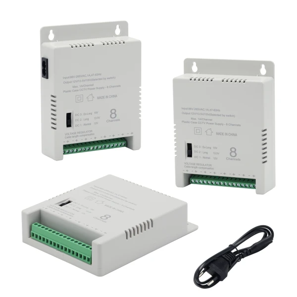 ΤΡΟΦΟΔΟΤΙΚΟ ΚΑΜΕΡΩΝ 8-CAMERAS 10A PSH-1210A