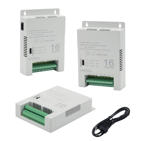 ΤΡΟΦΟΔΟΤΙΚΟ ΚΑΜΕΡΩΝ 16-CAMERAS 20A PSH-12V 20A