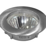 ADELEQ μεταλλικό πλαίσιο spot για G5.3, χωνευτό, 12V, 50W, inox, 2τμχ