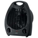 Αεροθερμο Με Θερμοστάτη 2000W LiFE Warmy Black