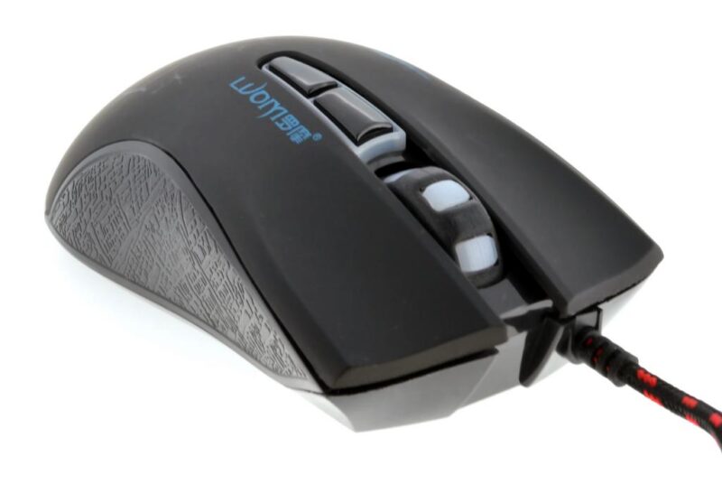 Ενσύρματο Ποντίκι Keywin Mechanical Gaming Mouse Luom G30 με 7 Πλήκτρα και 2500 DPI Μαύρο