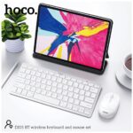 Πληκτρολόγιο Bluetooth Hoco. DI05 V.4.0 Mini με Bluetooth Ποντίκι 3 Κουμπιών 2.4G 1200 DPI Λευκό