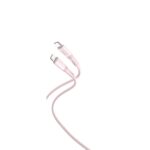 XO NB-Q226A Καλώδιο Φόρτισης - Data 27W Type-C σε Lightning 1m Ροζ