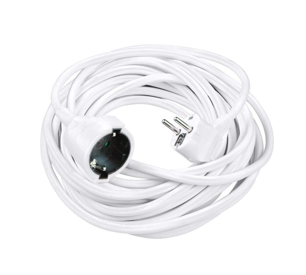 41_2_21_1 Technik Μπαλαντέζα 10m 1 θέσης 3x1,5 mm² 16A Λευκό - Image 1